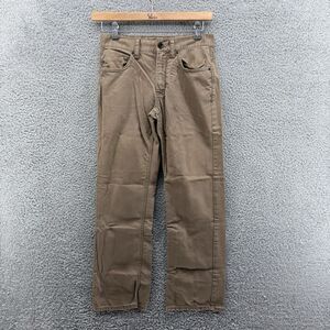 Helix N56 Men 29x30 Khaki Tan Jeans Denim Relaxed‎ Loose Straight Work Tag Thick